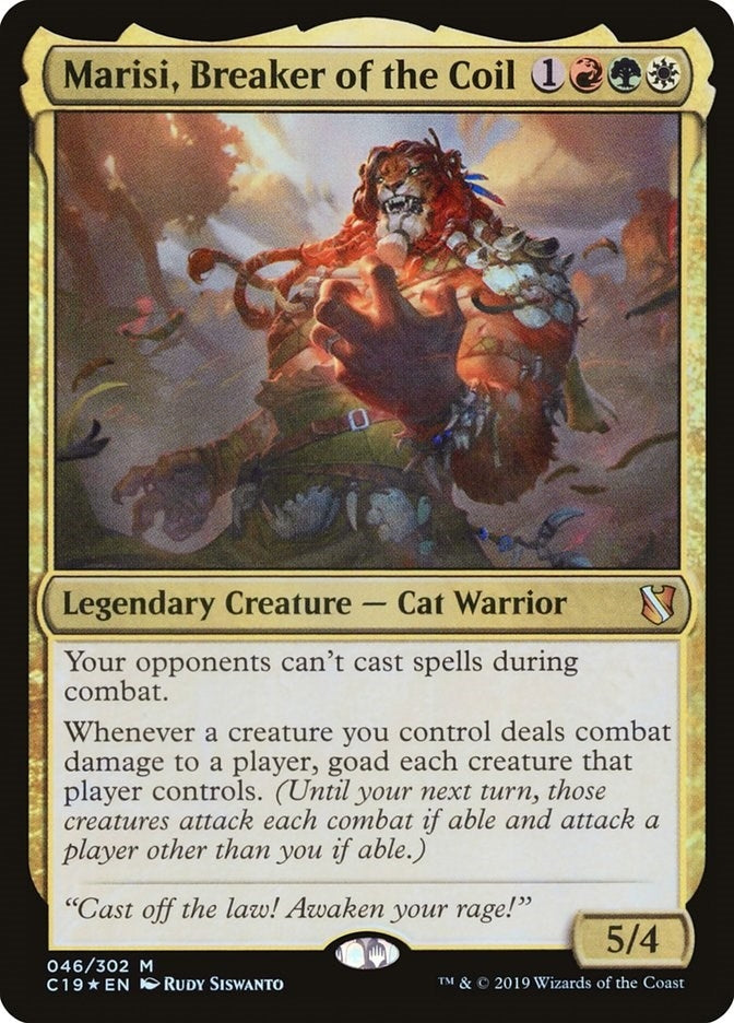 Image for Marisi, Breaker of the Coil (46) [Commander 2019] - Magic: The Gathering
