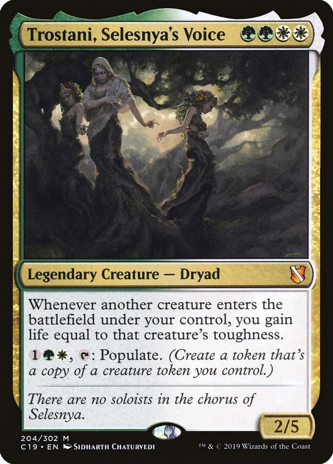 Image for Trostani, Selesnya's Voice (204) [Commander 2019] - Magic: The Gathering