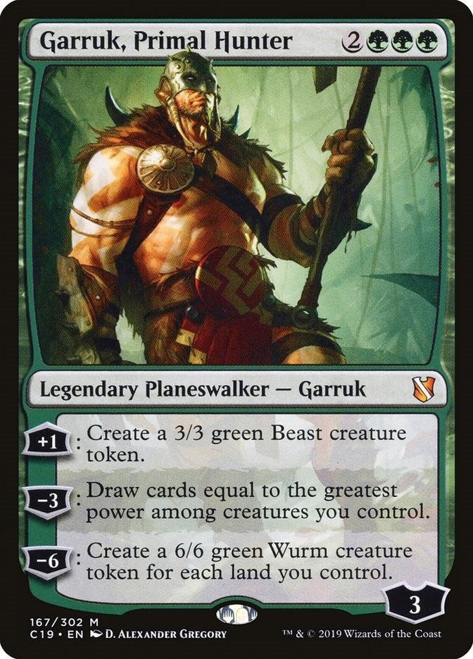 Image for Garruk, Primal Hunter (167) [Commander 2019] - Magic: The Gathering