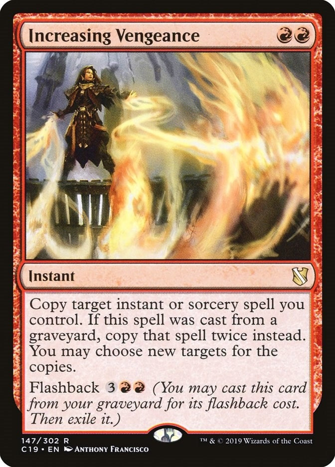 Image for Increasing Vengeance (147) [Commander 2019] - Magic: The Gathering