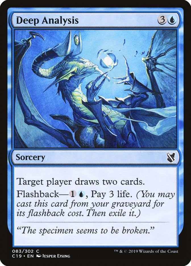 Image for Deep Analysis (83) [Commander 2019] - Magic: The Gathering