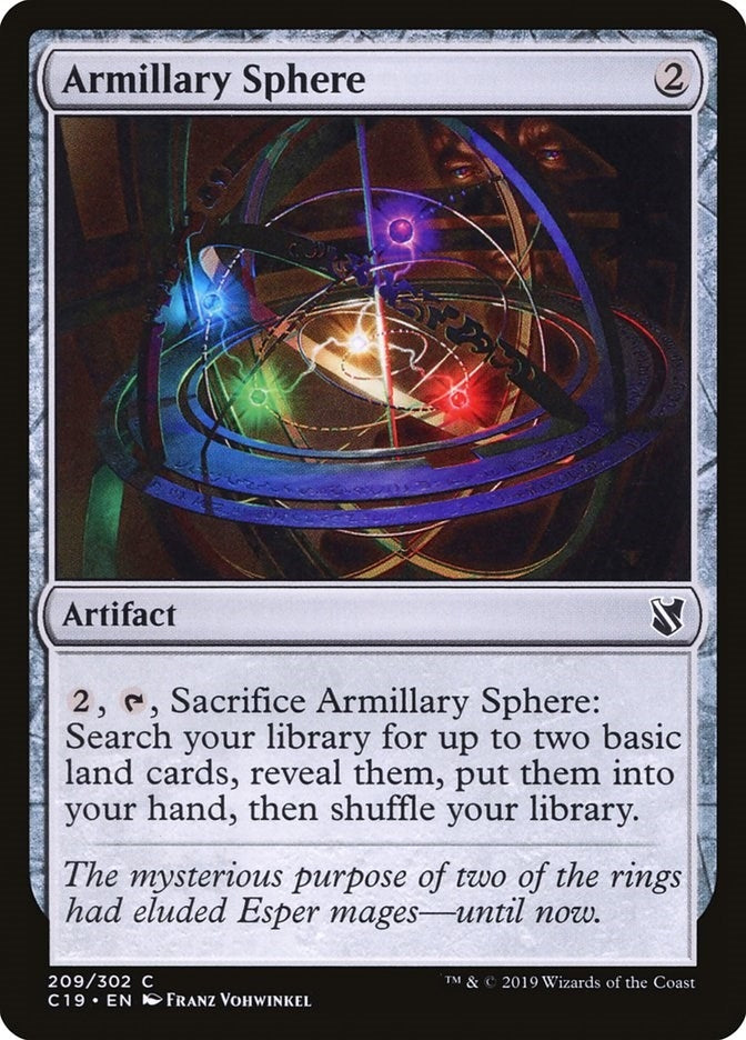Image for Armillary Sphere (209) [Commander 2019] - Magic: The Gathering