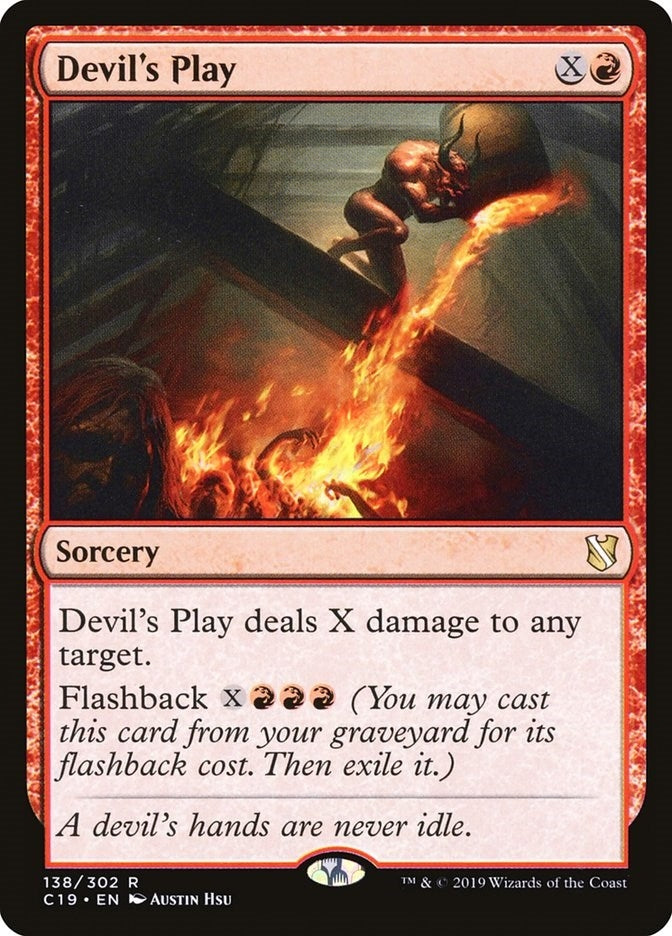 Image for Devil's Play (138) [Commander 2019] - Magic: The Gathering