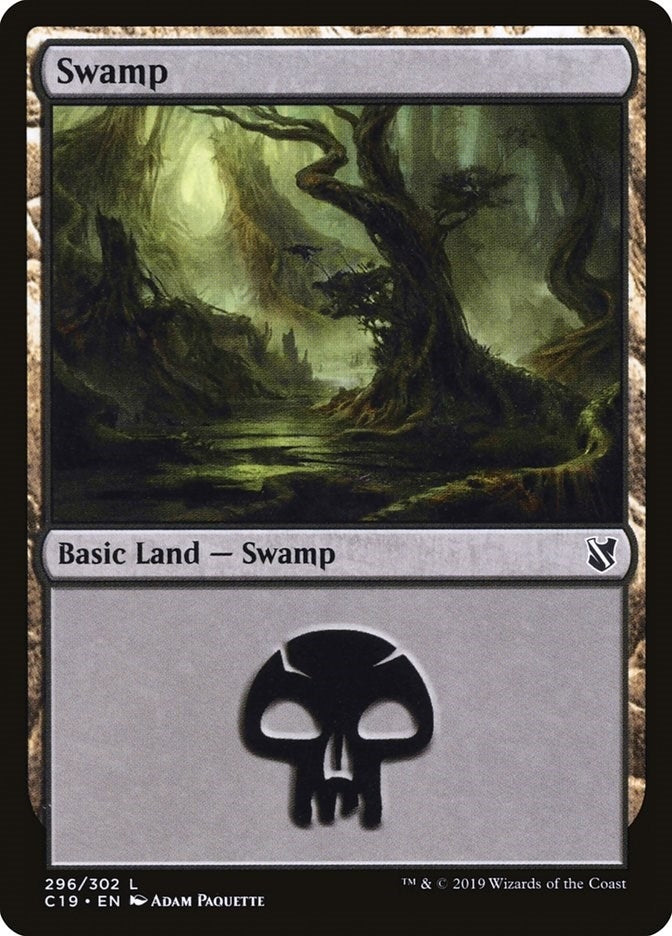 Image for Swamp (296) (296) [Commander 2019] - Magic: The Gathering