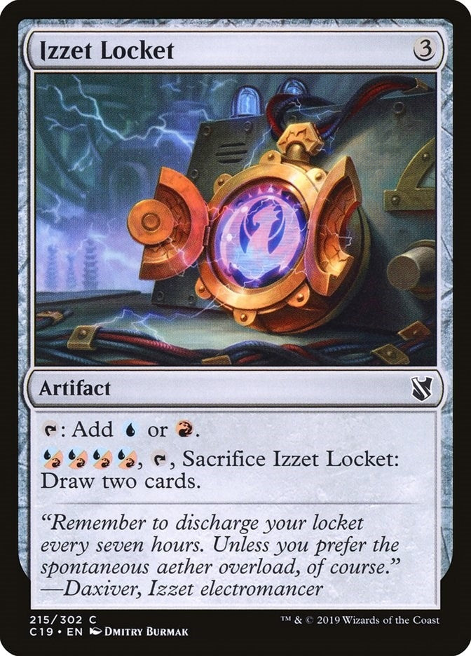 Image for Izzet Locket (215) [Commander 2019] - Magic: The Gathering