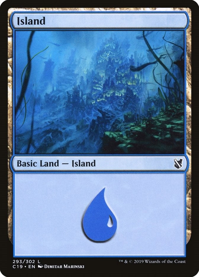 Image for Island (293) (293) [Commander 2019] - Magic: The Gathering