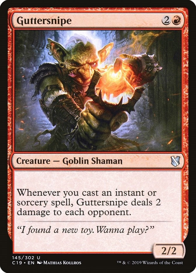 Image for Guttersnipe (145) [Commander 2019] - Magic: The Gathering