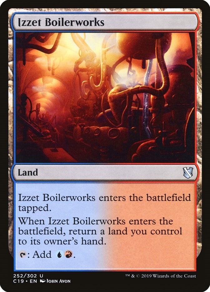 Image for Izzet Boilerworks (252) [Commander 2019] - Magic: The Gathering
