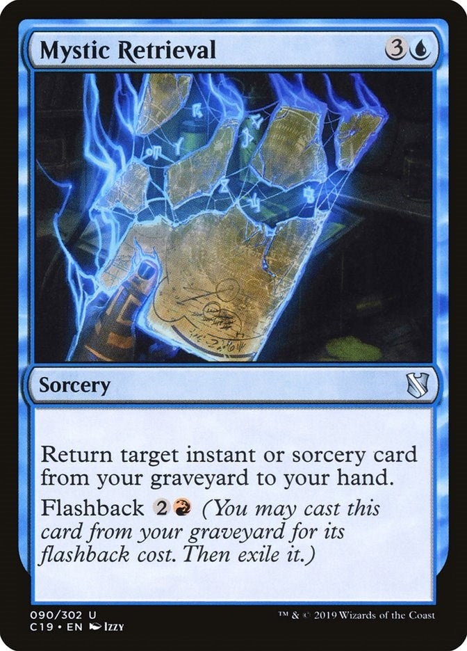 Image for Mystic Retrieval (90) [Commander 2019] - Magic: The Gathering