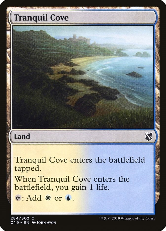 Image for Tranquil Cove (284) [Commander 2019] - Magic: The Gathering