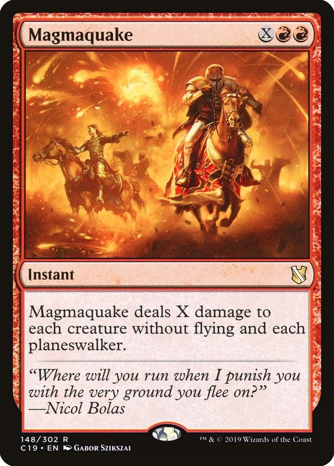 Image for Magmaquake (148) [Commander 2019] - Magic: The Gathering