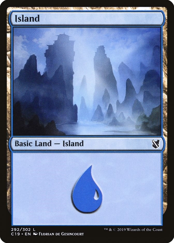 Image for Island (292) (292) [Commander 2019] - Magic: The Gathering