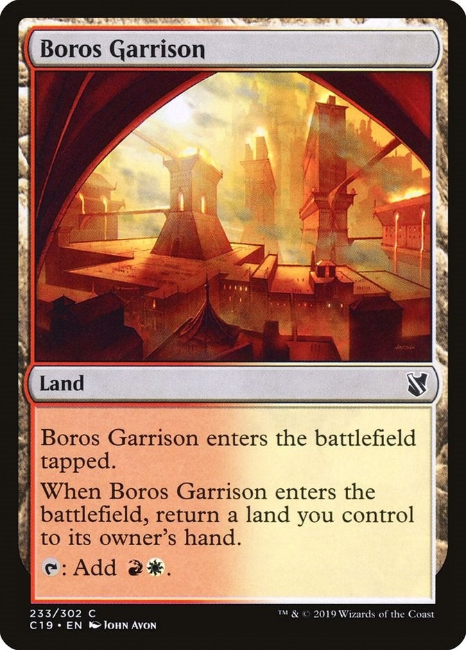Image for Boros Garrison (233) [Commander 2019] - Magic: The Gathering
