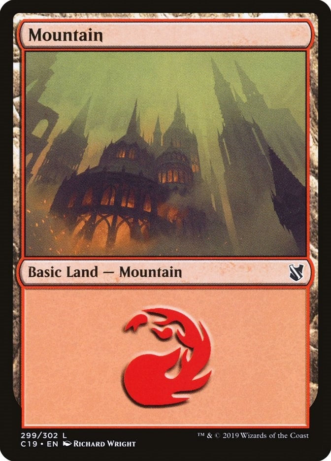 Image for Mountain (299) (299) [Commander 2019] - Magic: The Gathering