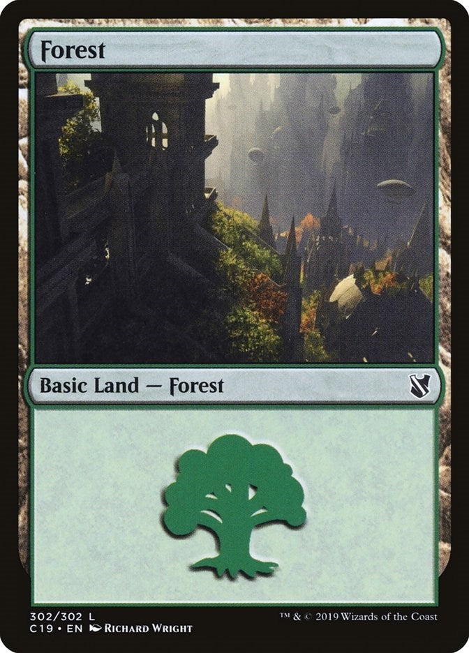 Image for Forest (302) (302) [Commander 2019] - Magic: The Gathering