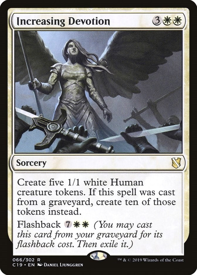 Image for Increasing Devotion (66) [Commander 2019] - Magic: The Gathering