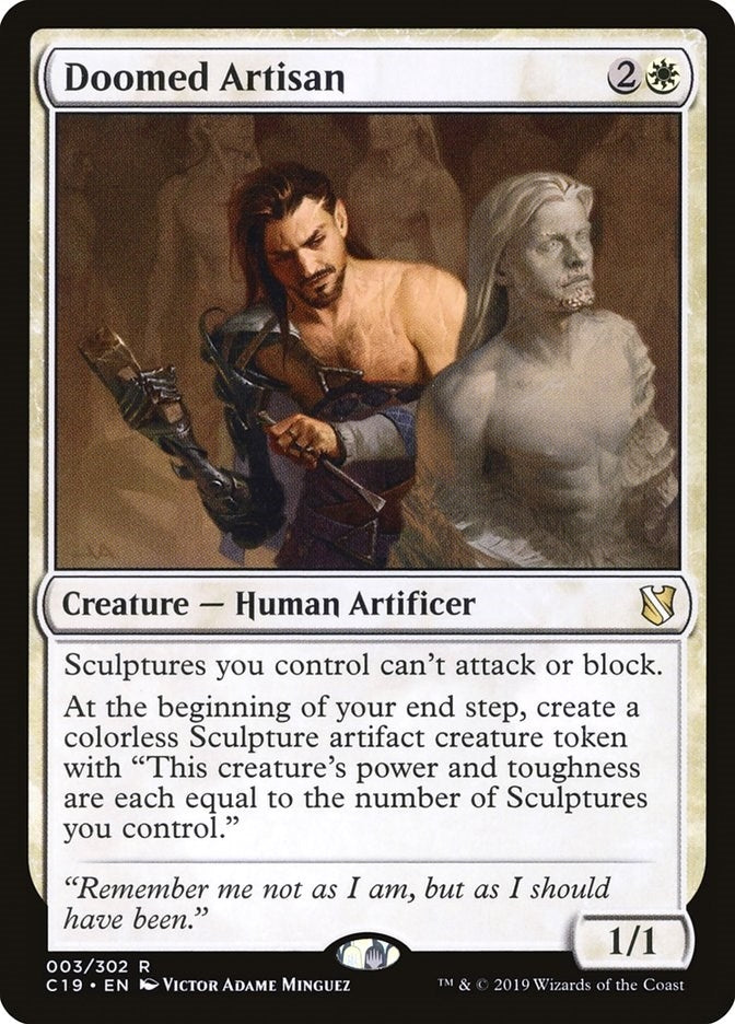 Image for Doomed Artisan (3) [Commander 2019] - Magic: The Gathering