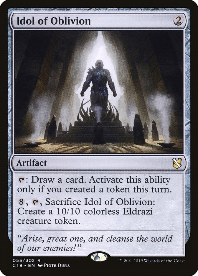 Image for Idol of Oblivion (55) [Commander 2019] - Magic: The Gathering