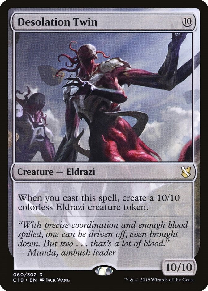 Image for Desolation Twin (60) [Commander 2019] - Magic: The Gathering