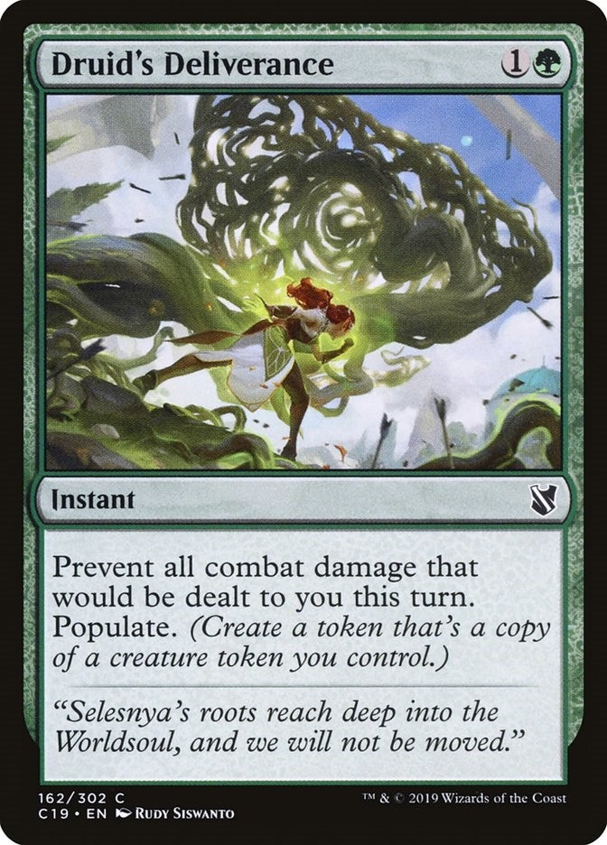 Image for Druid's Deliverance (162) [Commander 2019] - Magic: The Gathering
