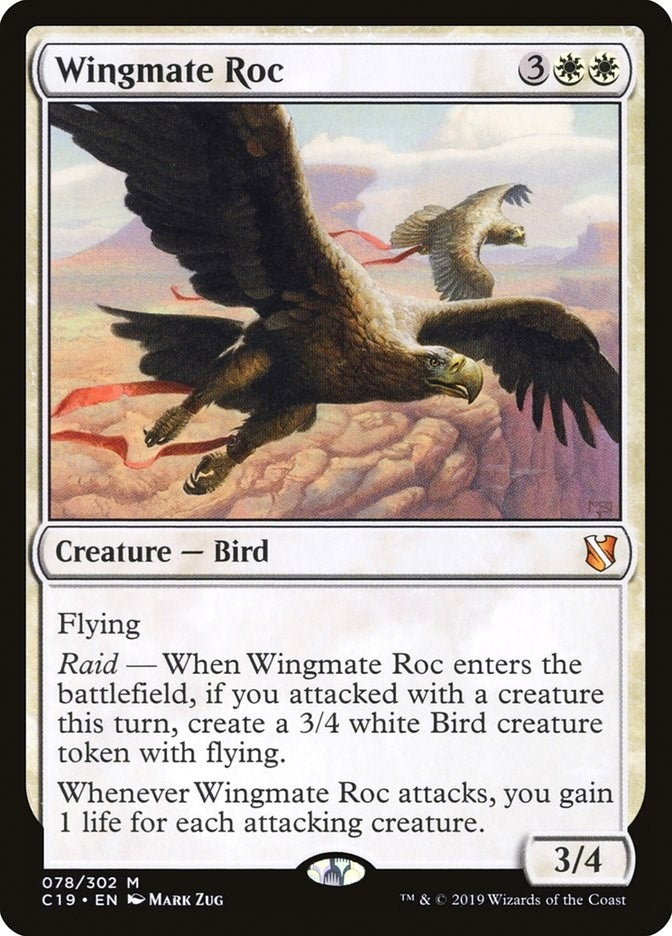 Image for Wingmate Roc (78) [Commander 2019] - Magic: The Gathering