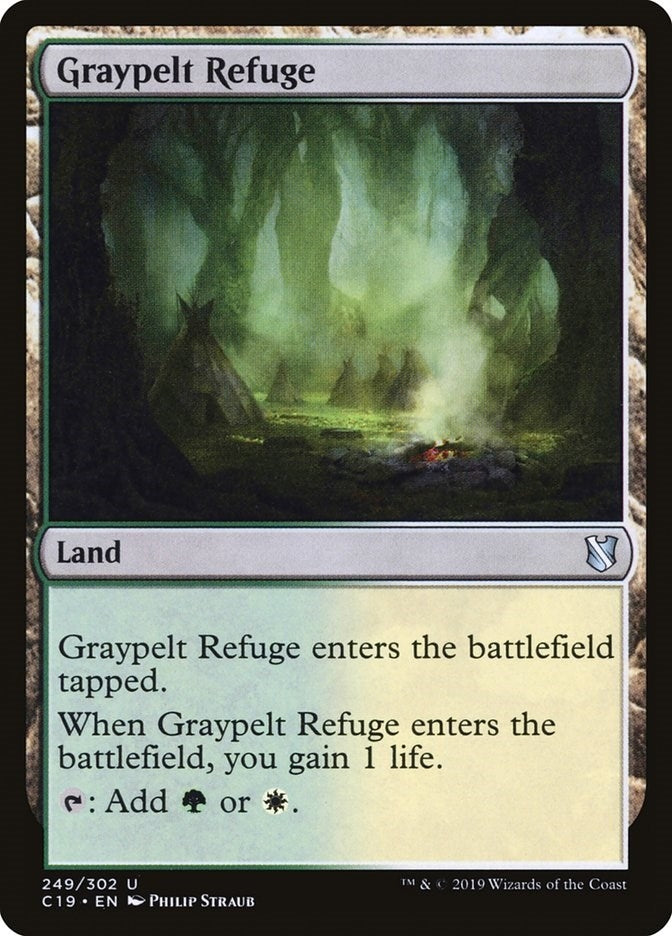 Image for Graypelt Refuge (249) [Commander 2019] - Magic: The Gathering