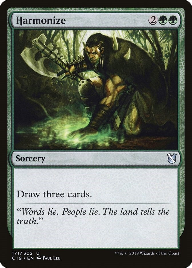 Image for Harmonize (171) [Commander 2019] - Magic: The Gathering