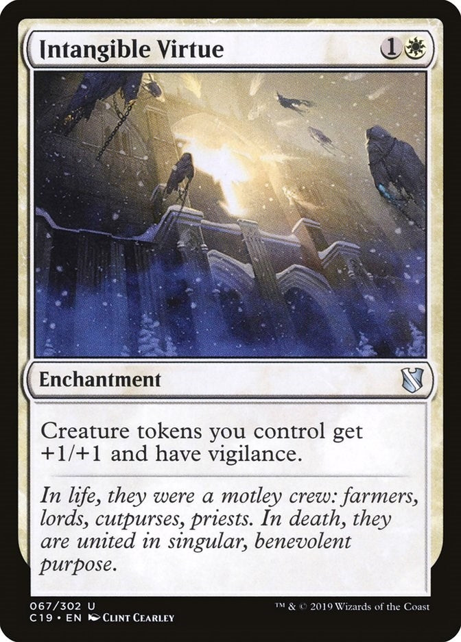 Image for Intangible Virtue (67) [Commander 2019] - Magic: The Gathering