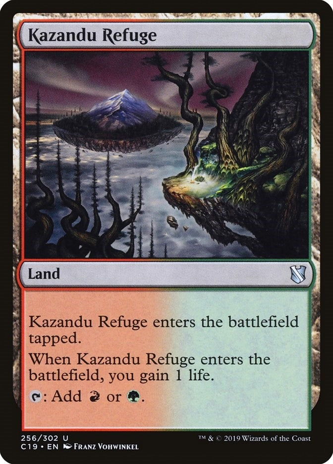 Image for Kazandu Refuge (256) [Commander 2019] - Magic: The Gathering