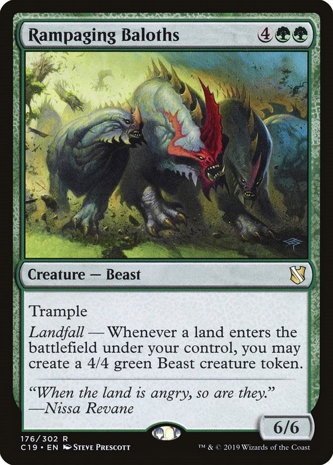 Image for Rampaging Baloths (176) [Commander 2019] - Magic: The Gathering