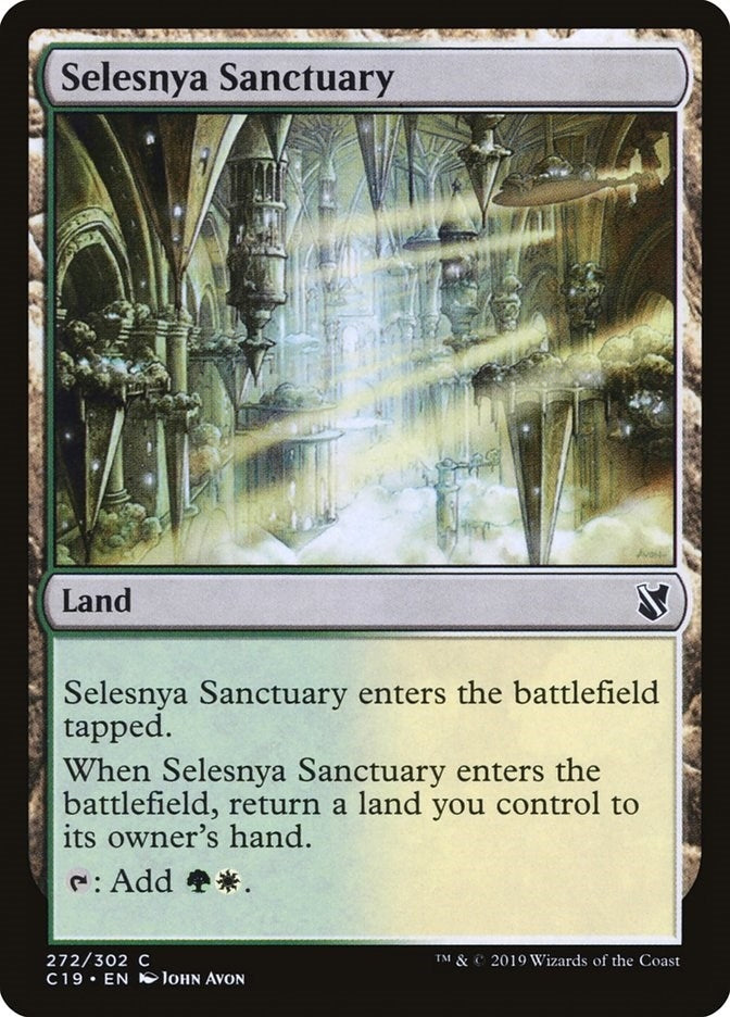 Image for Selesnya Sanctuary (272) [Commander 2019] - Magic: The Gathering