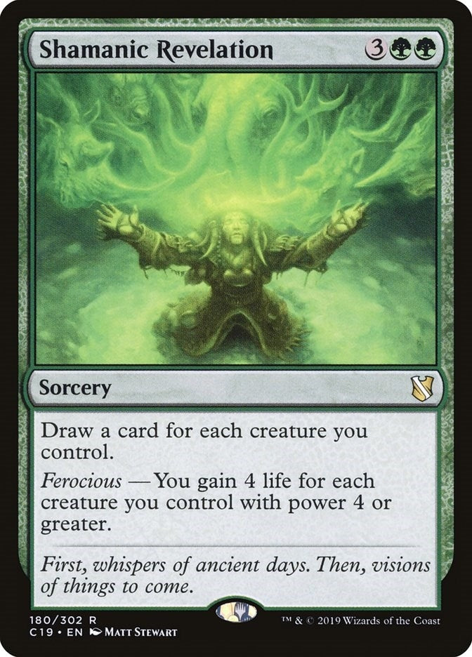 Image for Shamanic Revelation (180) [Commander 2019] - Magic: The Gathering