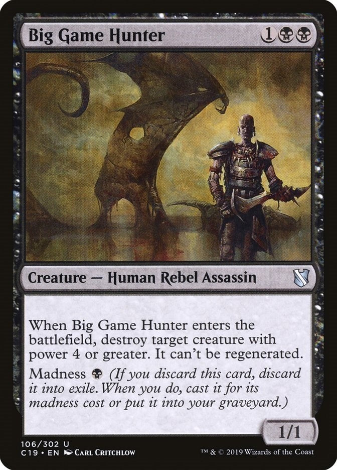 Image for Big Game Hunter (106) [Commander 2019] - Magic: The Gathering