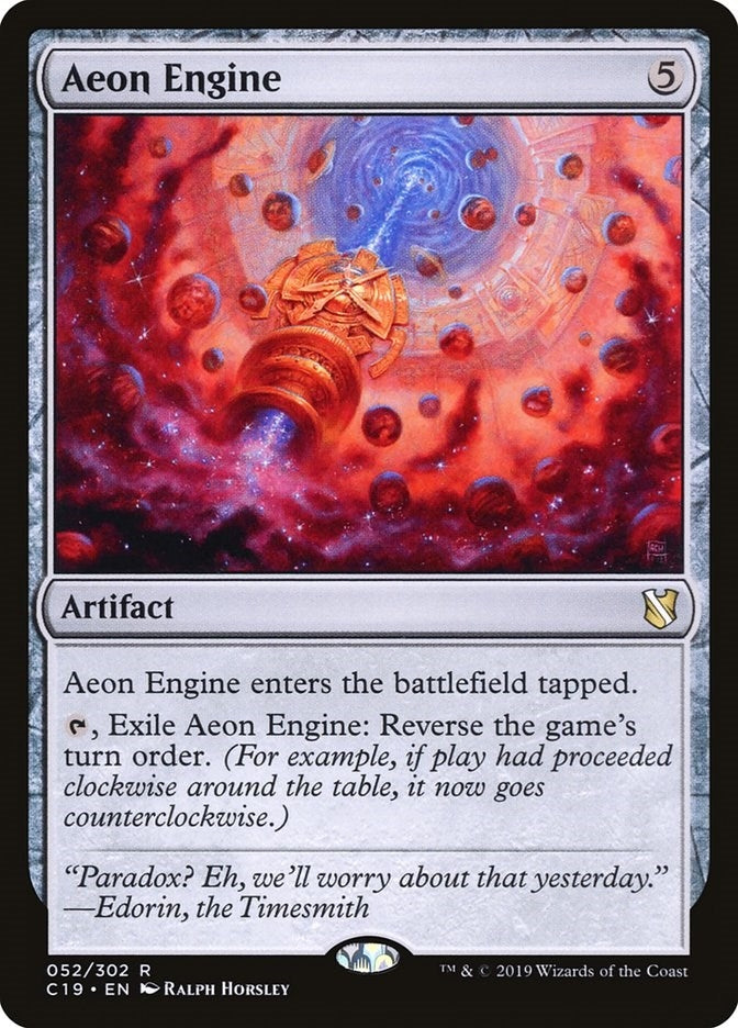 Image for Aeon Engine (52) [Commander 2019] - Magic: The Gathering