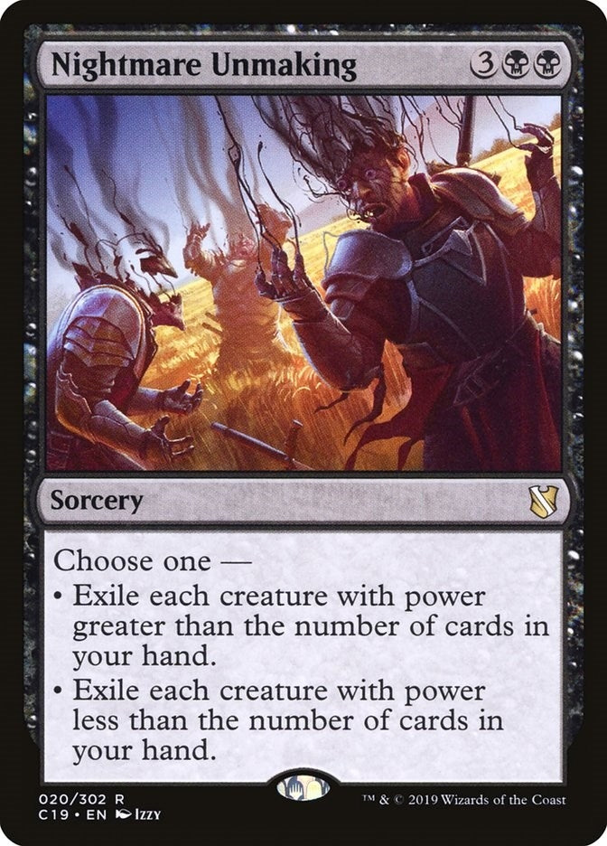 Image for Nightmare Unmaking (20) [Commander 2019] - Magic: The Gathering