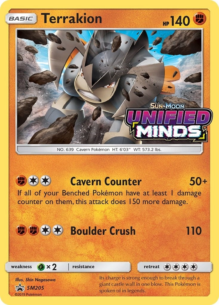 Image for Terrakion - SM205 (Prerelease) (SM205) [SM Promos] - Pokemon