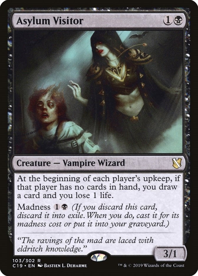 Image for Asylum Visitor (103) [Commander 2019] - Magic: The Gathering