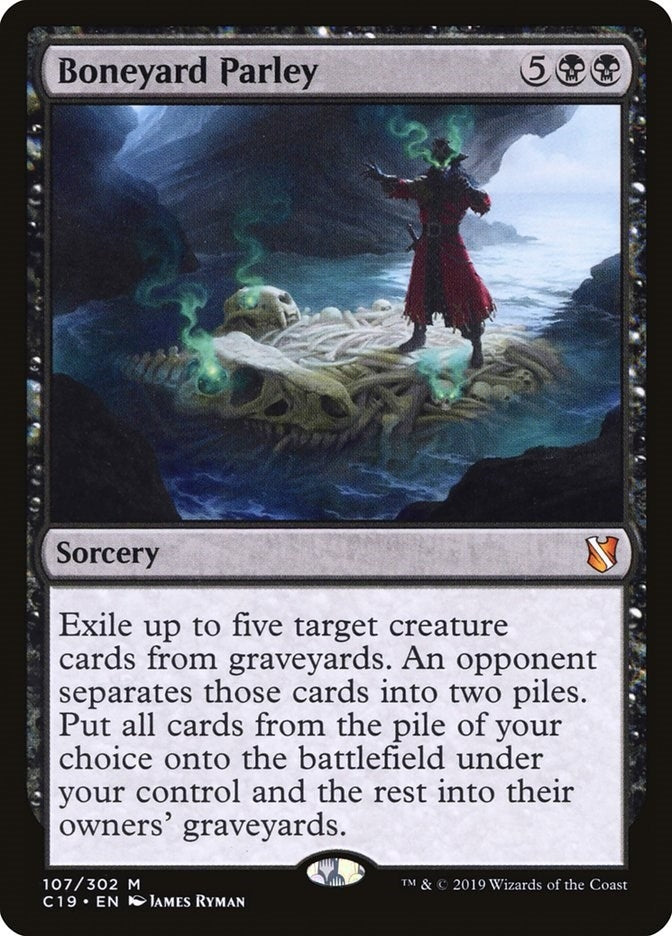 Image for Boneyard Parley (107) [Commander 2019] - Magic: The Gathering