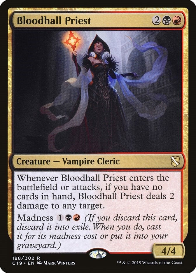 Image for Bloodhall Priest (188) [Commander 2019] - Magic: The Gathering