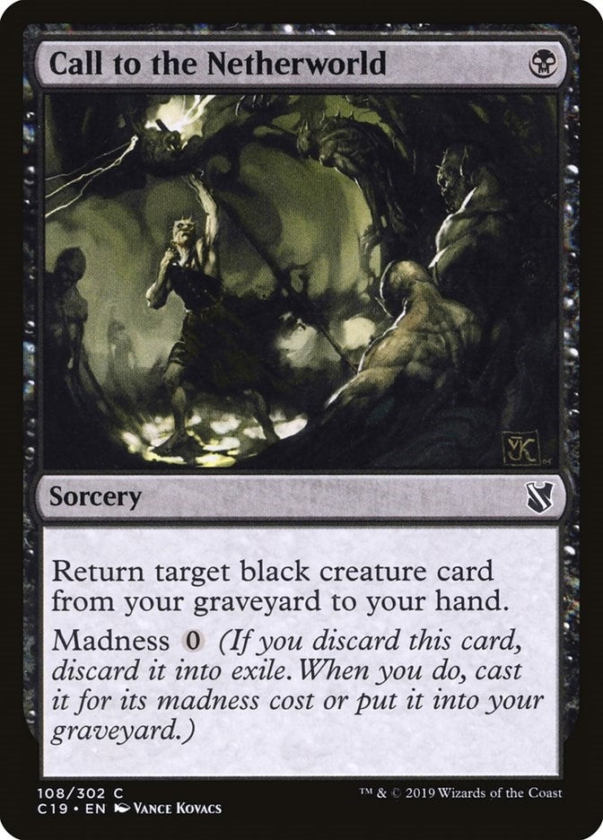 Image for Call to the Netherworld (108) [Commander 2019] - Magic: The Gathering