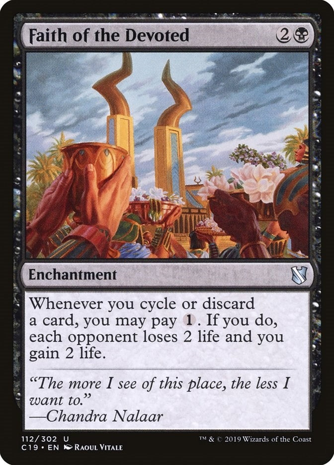 Image for Faith of the Devoted (112) [Commander 2019] - Magic: The Gathering