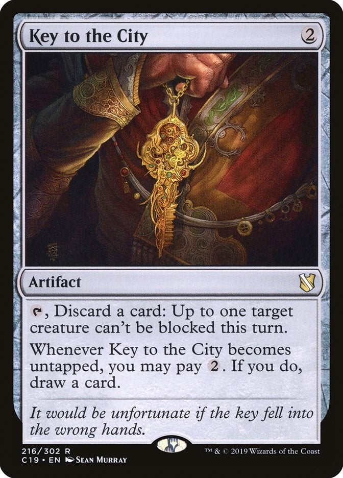 Image for Key to the City (216) [Commander 2019] - Magic: The Gathering