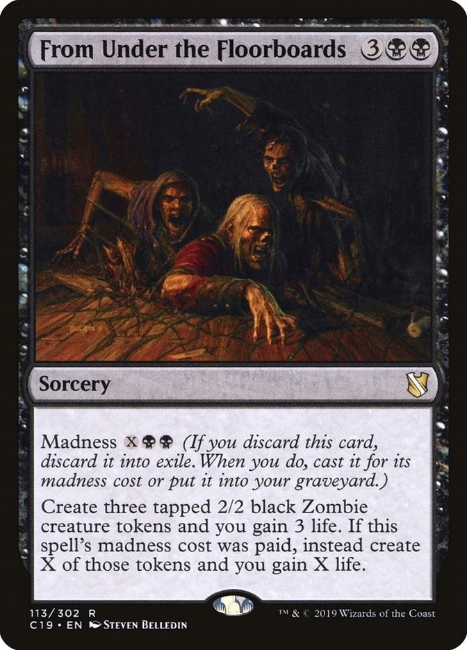 Image for From Under the Floorboards (113) [Commander 2019] - Magic: The Gathering