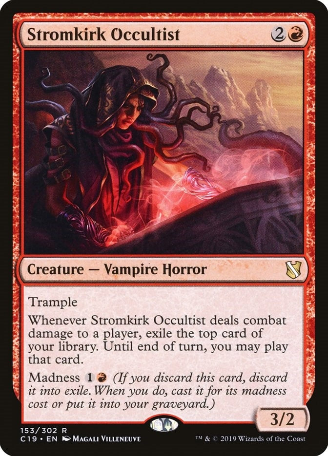 Image for Stromkirk Occultist (153) [Commander 2019] - Magic: The Gathering