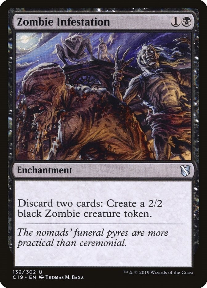 Image for Zombie Infestation (132) [Commander 2019] - Magic: The Gathering
