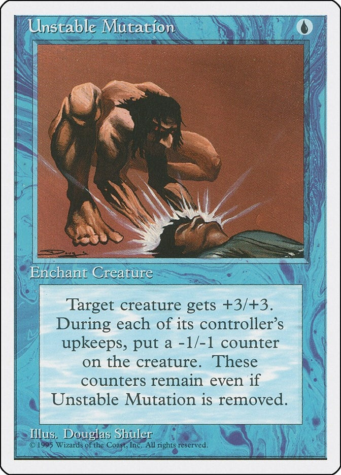 Image for Unstable Mutation [Fourth Edition] - Magic: The Gathering