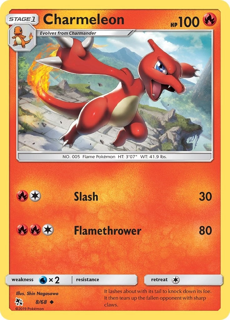 Image for Charmeleon (8/68) [Hidden Fates] - Pokemon