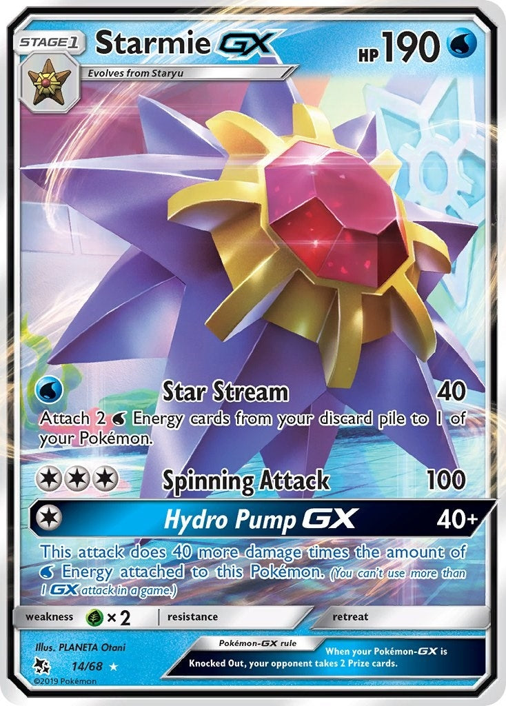 Image for Starmie GX (14/68) [Hidden Fates] - Pokemon