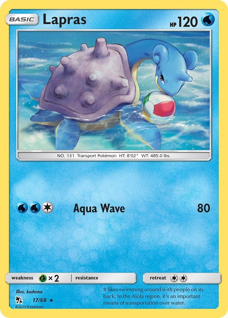Image for Lapras (17/68) [Hidden Fates] - Pokemon