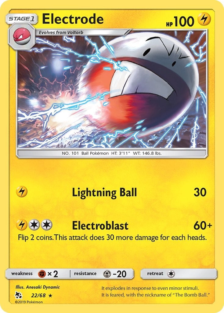 Image for Electrode (22/68) [Hidden Fates] - Pokemon